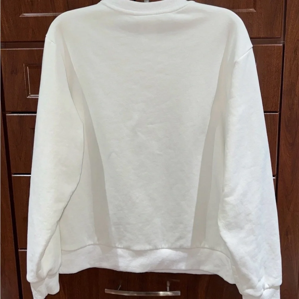 🍸Queen Of Sparkles M (Oversized) Vodka Sequined Sweatshirt EUC - Picture 3 of 6